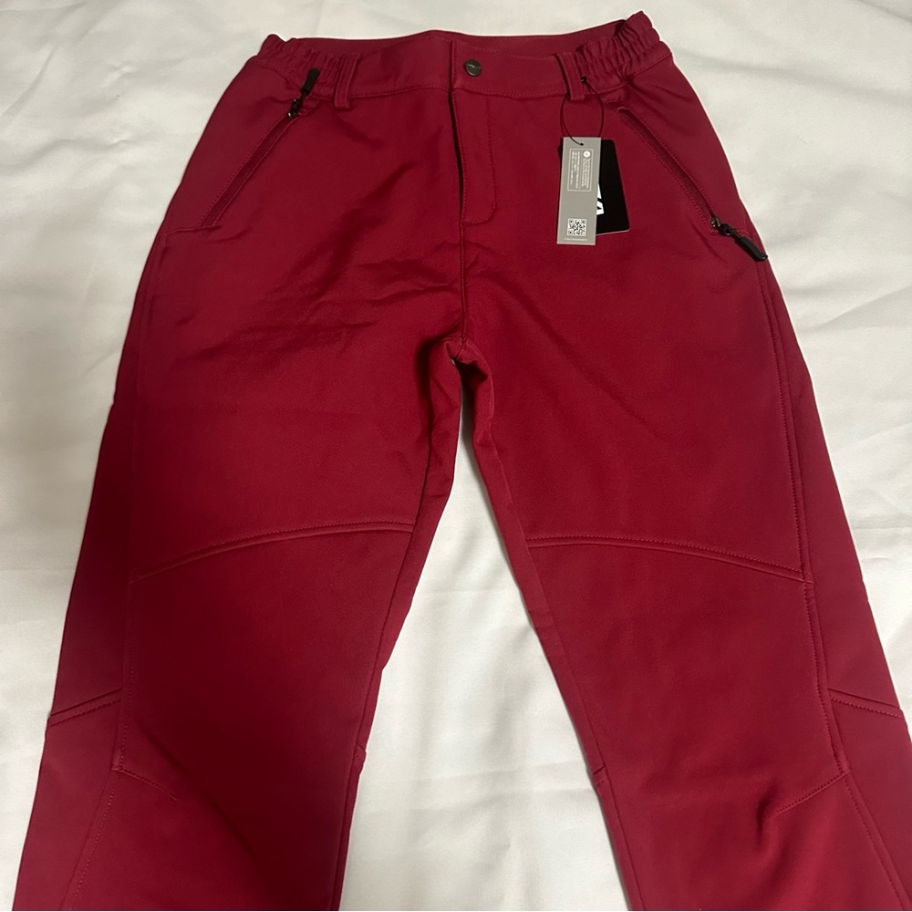 Tesla womens winter Vibrant Red Cargo Pants size small